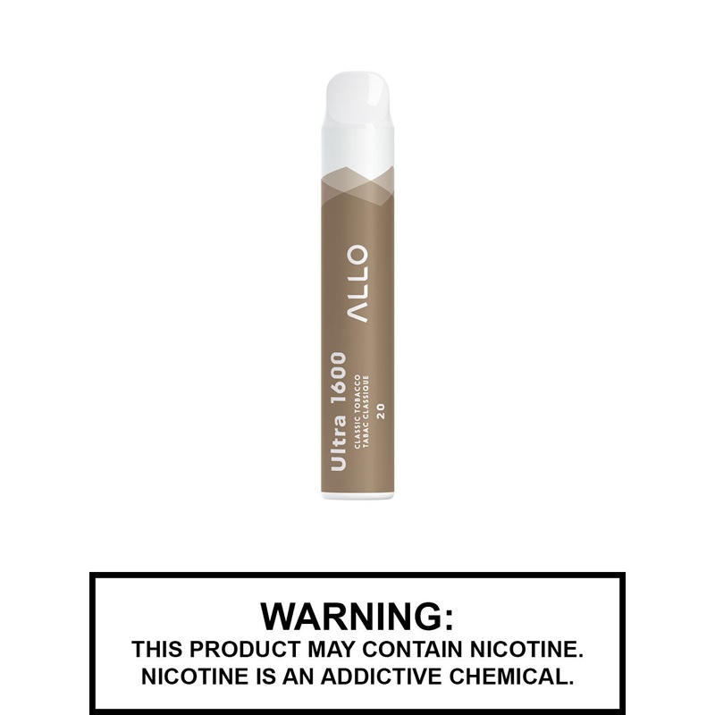Classic Tobacco by Allo Ultra 1600 Disposable