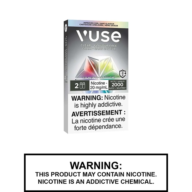 Clear Vuse Pods|12mg|20mg