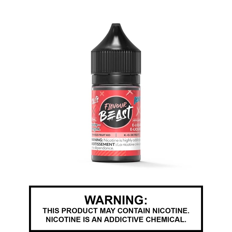 Famous Fruit KO Iced by Flavour Beast Salts