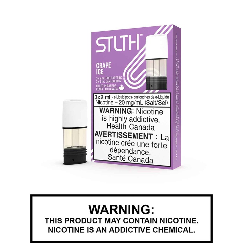Grape Ice STLTH Pods|20mg