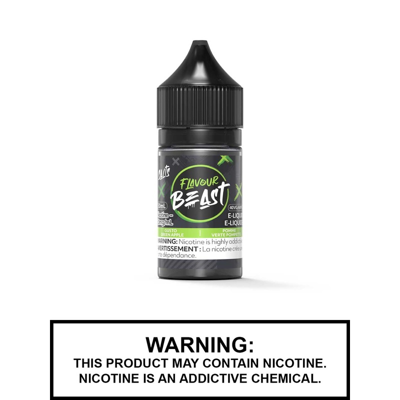 Gusto Green Apple by Flavour Beast Salts
