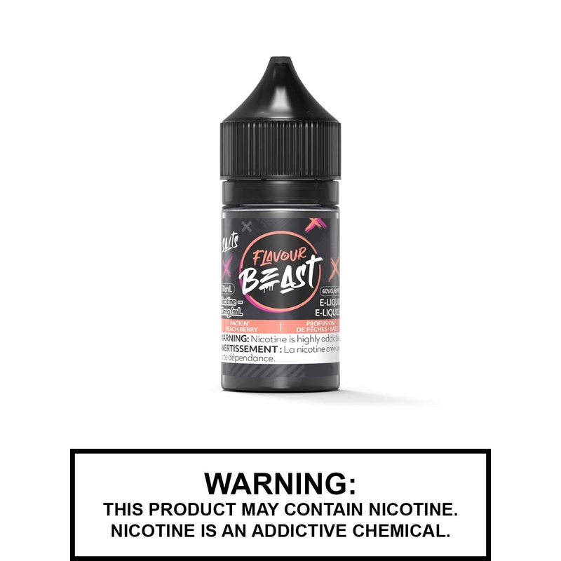 Packin’ Peach Berry by Flavour Beast Salts