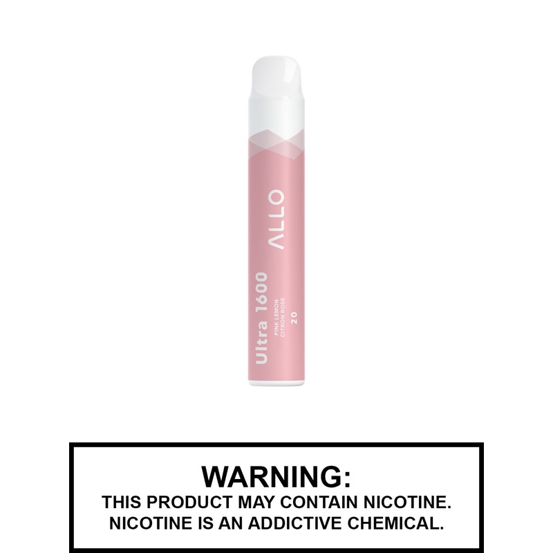 Pink Lemon by Allo Ultra 1600 Disposable