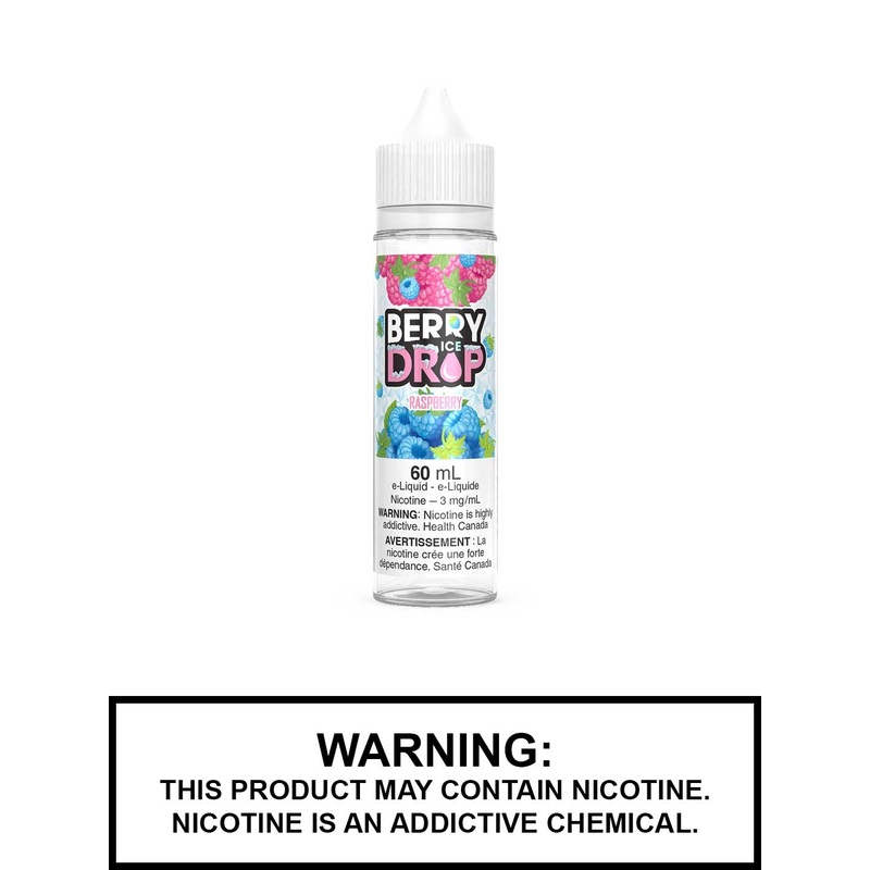 Raspberry by Berry Drop Ice|0mg|3mg|6mg