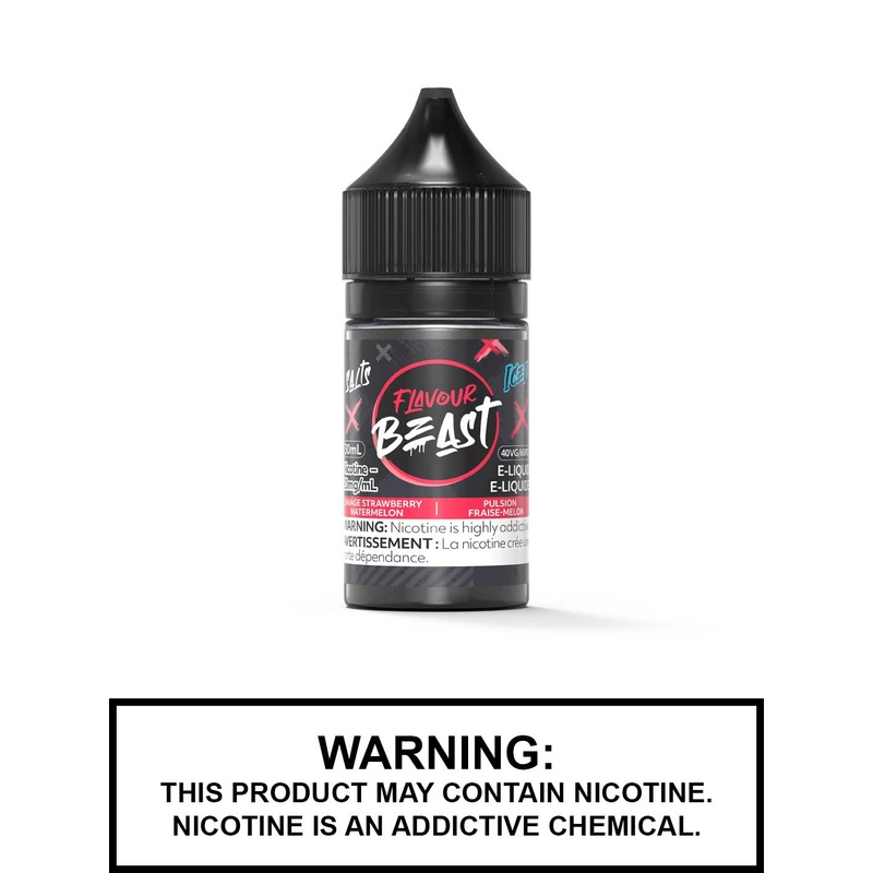Savage Strawberry Watermelon Iced by Flavour Beast Salts