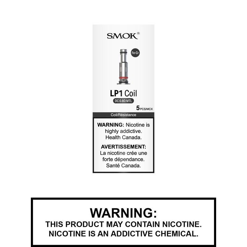 SMOK LP1 Replacement Coils|Meshed 0.8ohm|DC 0.8ohm MTL|Meshed 1.2ohm