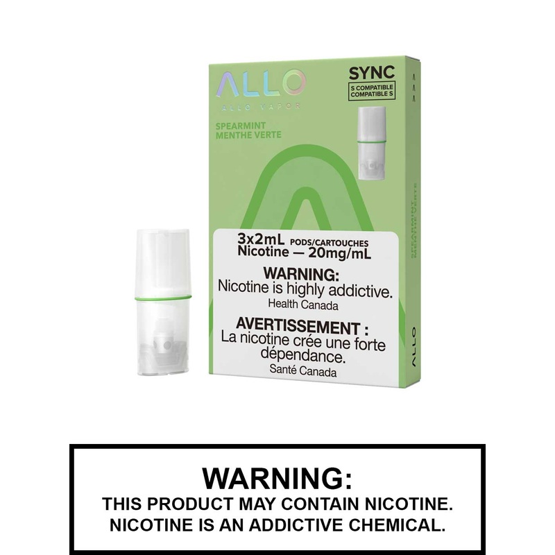Spearmint Allo Sync Pods|20mg