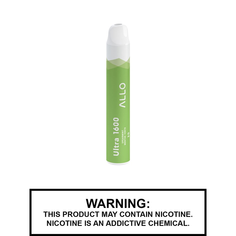 Spearmint by Allo Ultra 1600 Disposable