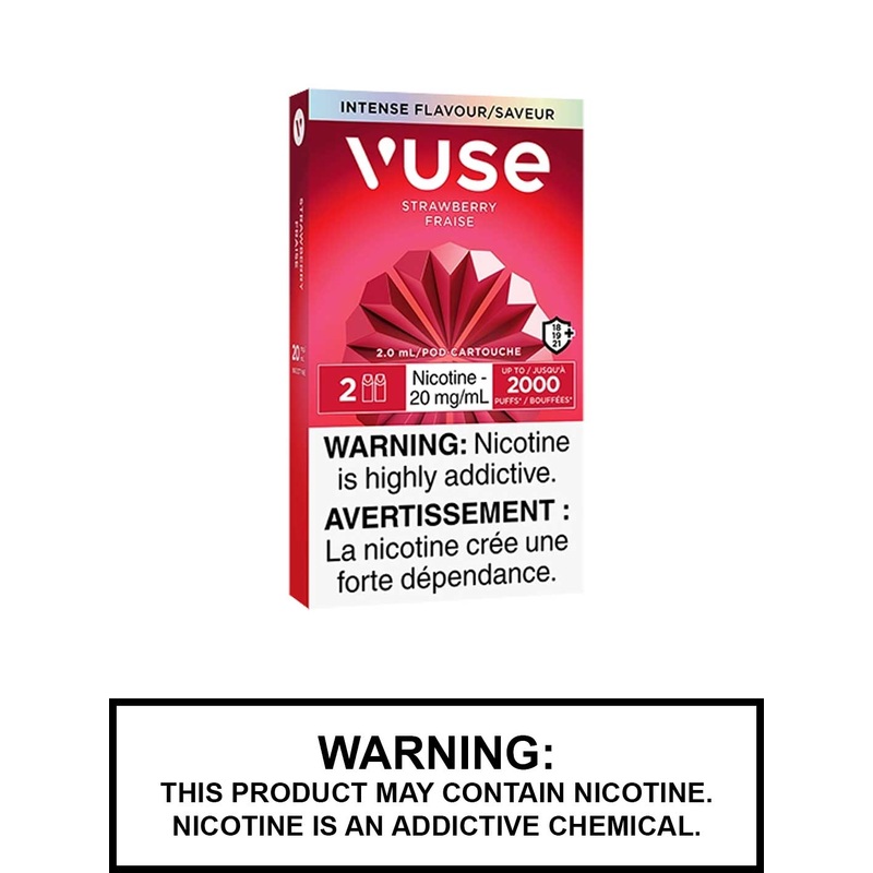 Strawberry Vuse Pods|20mg