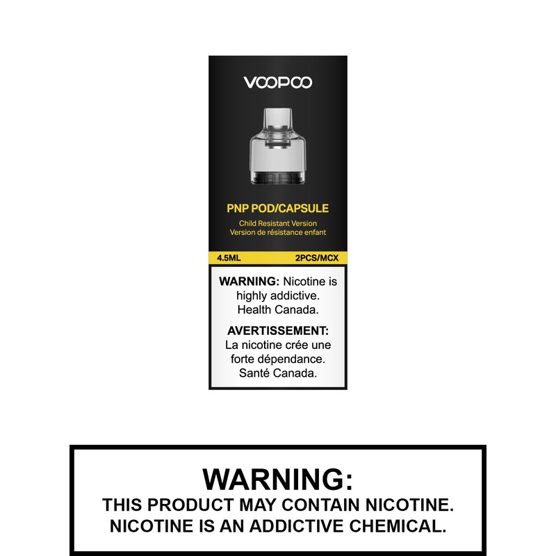 Voopoo PnP Replacement Pods|Black