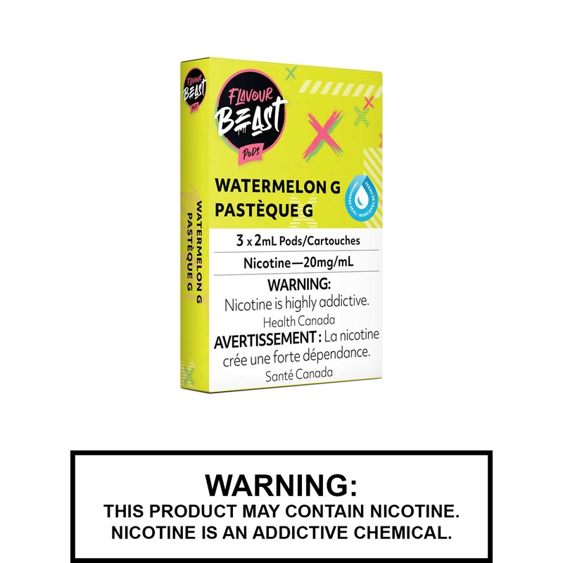 Watermelon G Flavour Beast Pods