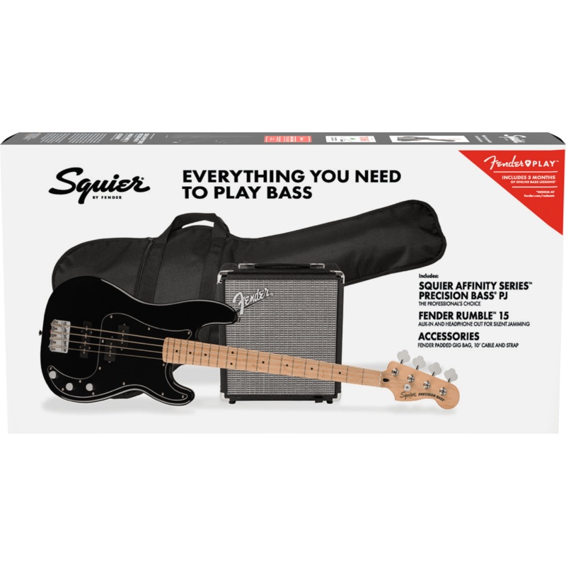 Affinity Series Precision Bass PJ Pack – Black
