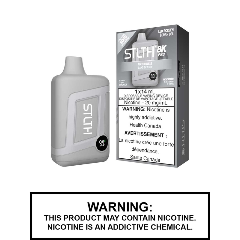 Flavourless STLTH 8K Pro Disposable Vape