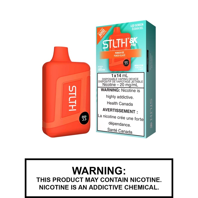Punch Ice STLTH 8K Pro Disposable Vape