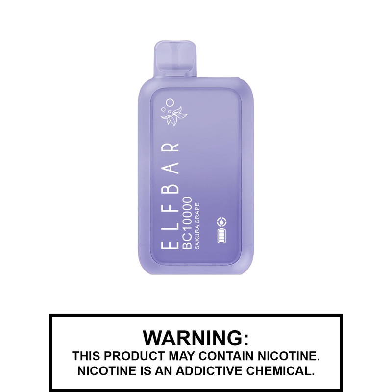 Sakura Grape by Elf Bar BC10000 Disposable Vape