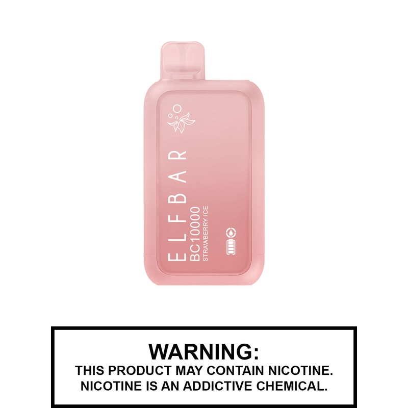 Strawberry Ice by Elf Bar BC10000 Disposable Vape
