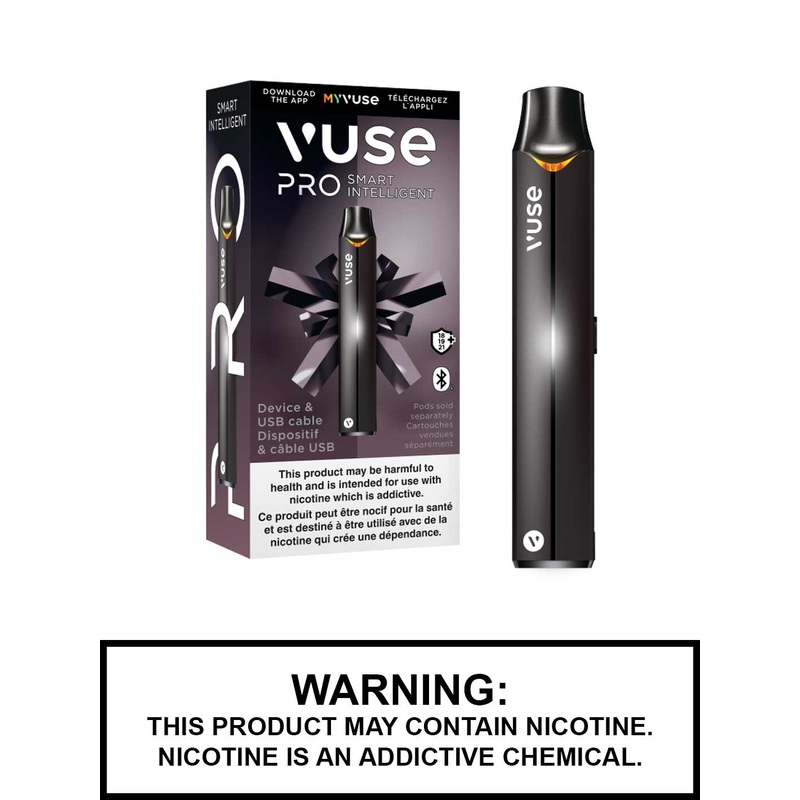Vuse Pro Smart Vape Device|Black|Blue|Aqua|Gold|Rose Gold