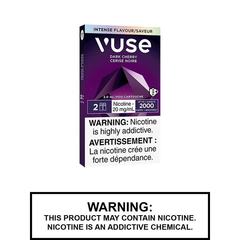 Dark Cherry Vuse Pods|20mg