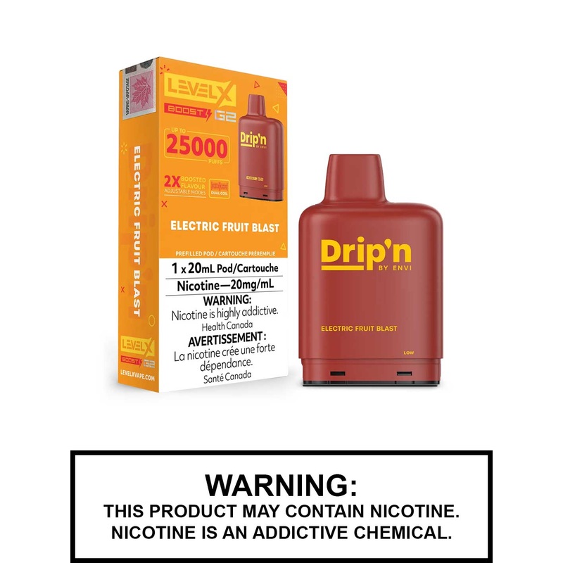 Electric Fruit Blast Drip’n Level X Boost G2 Pods