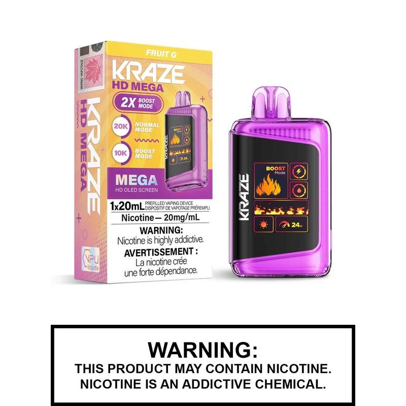Fruit G Kraze HD Mega Disposable Vape