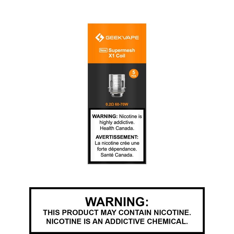 Geekvape Supermesh Coils|X1 0.2ohm|X2 0.4ohm