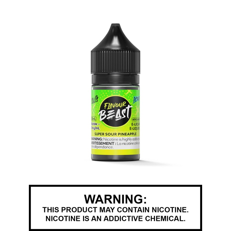 Super Sour Pineapple Iced by Flavour Beast Salts