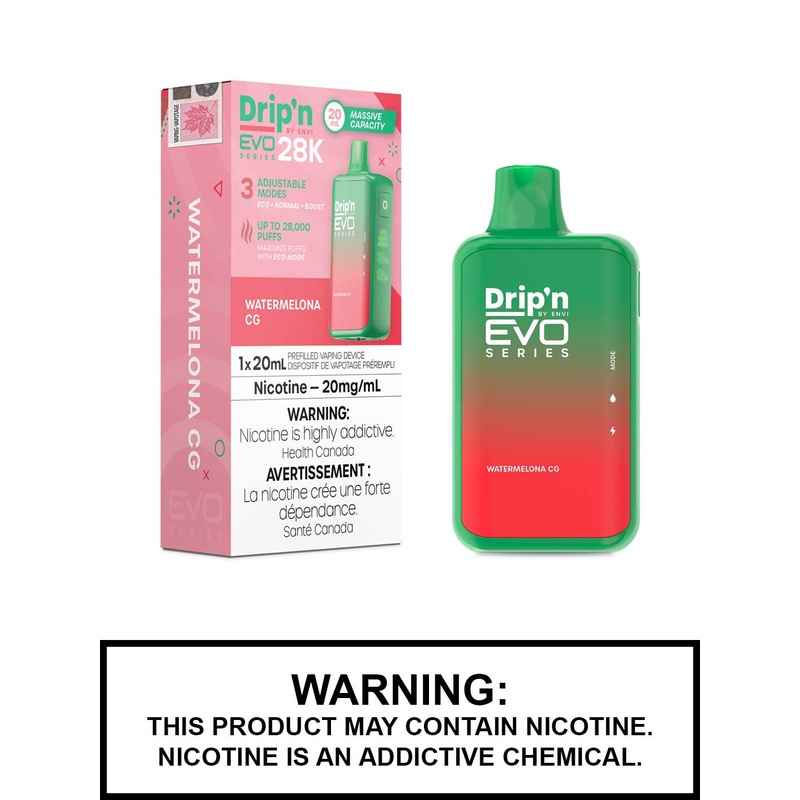Watermelona CG Drip’n EVO 28K Disposable Vape