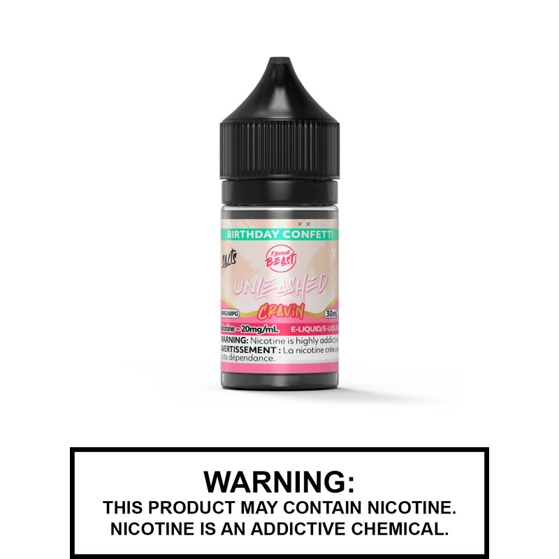Birthday Confetti by Flavour Beast Cravin Series Salts