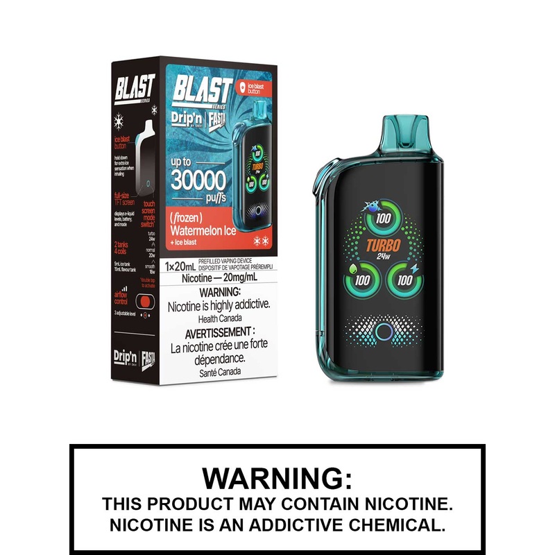 Watermelon Ice Dripn Blast 30K Disposable Vape