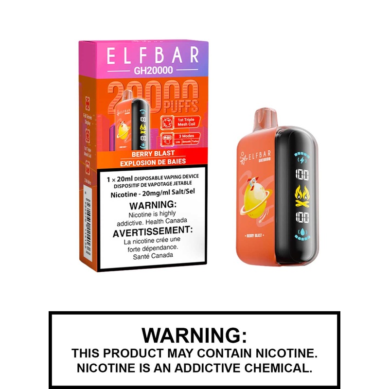 Berry Blast Elf Bar GH20000 Disposable Vape