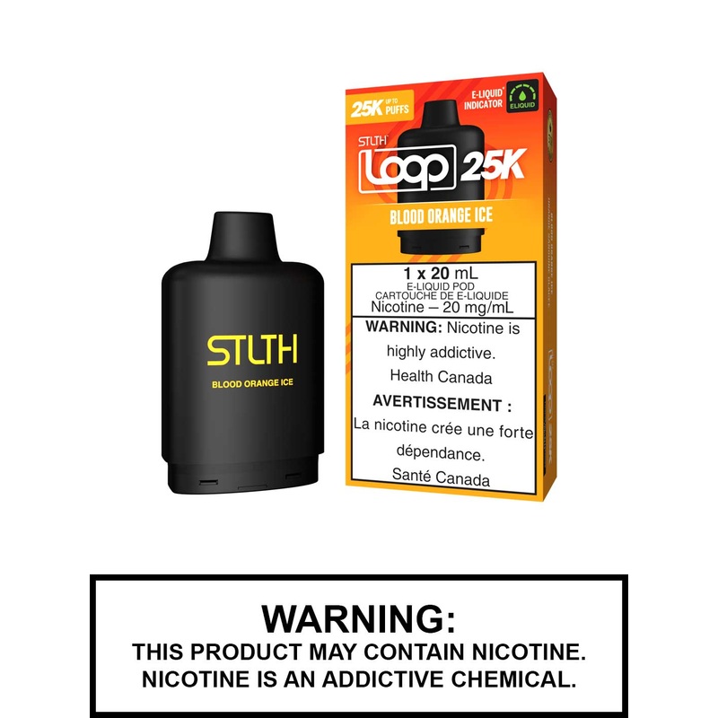Blood Orange Ice STLTH Loop 25K Pods