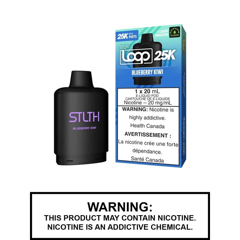 Blueberry Kiwi STLTH Loop 25K Pods