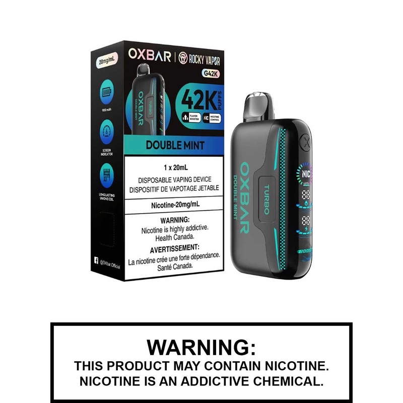 Double Mint Oxbar G42K Disposable Vape