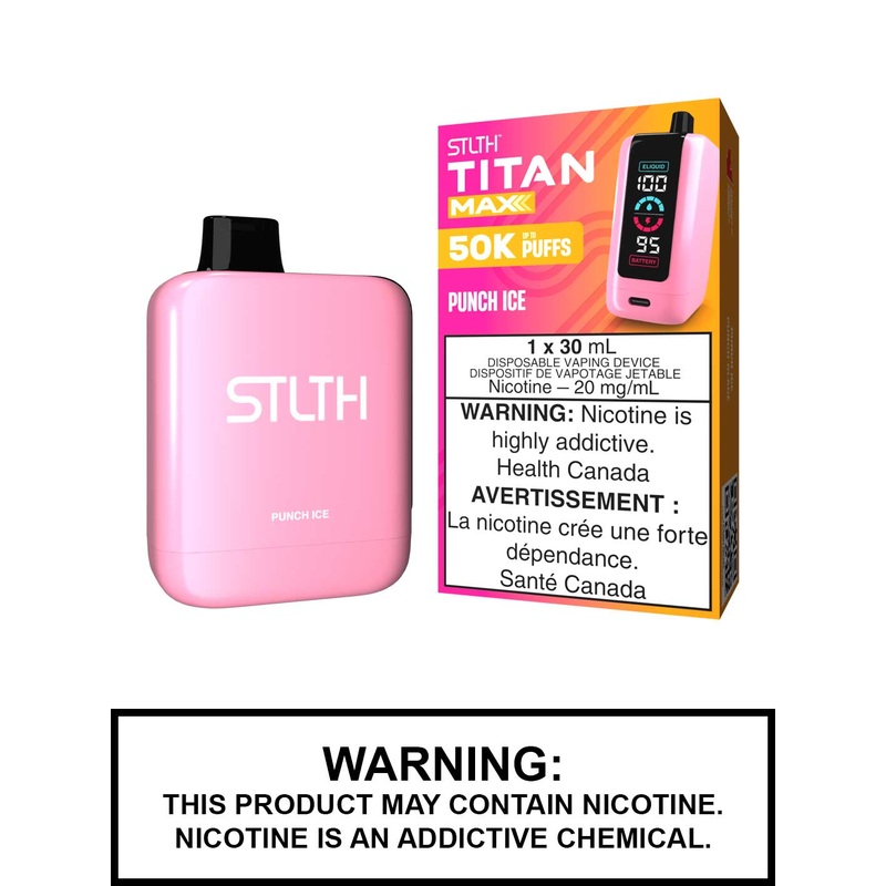 Punch Ice STLTH Titan Max Disposable Vape