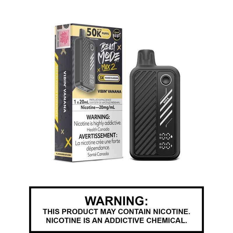 Vibin Vanana Flavour Beast Beast Mode Max 2 Disposable Vape