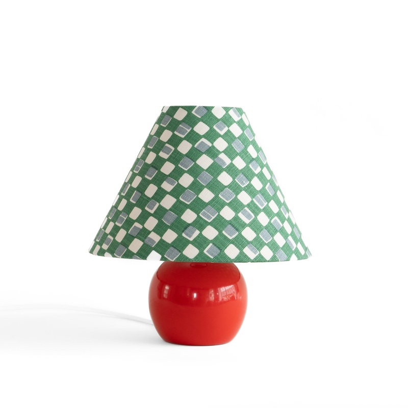 Faye Pea Green Lampshade – Small