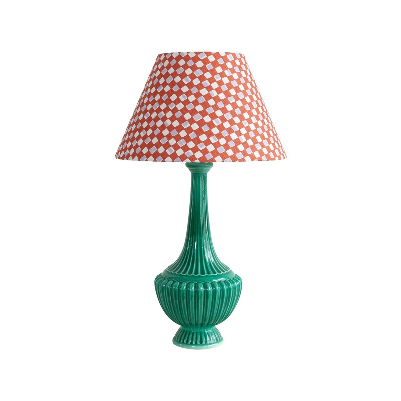 Faye Rust & Lilac Lampshade – Large