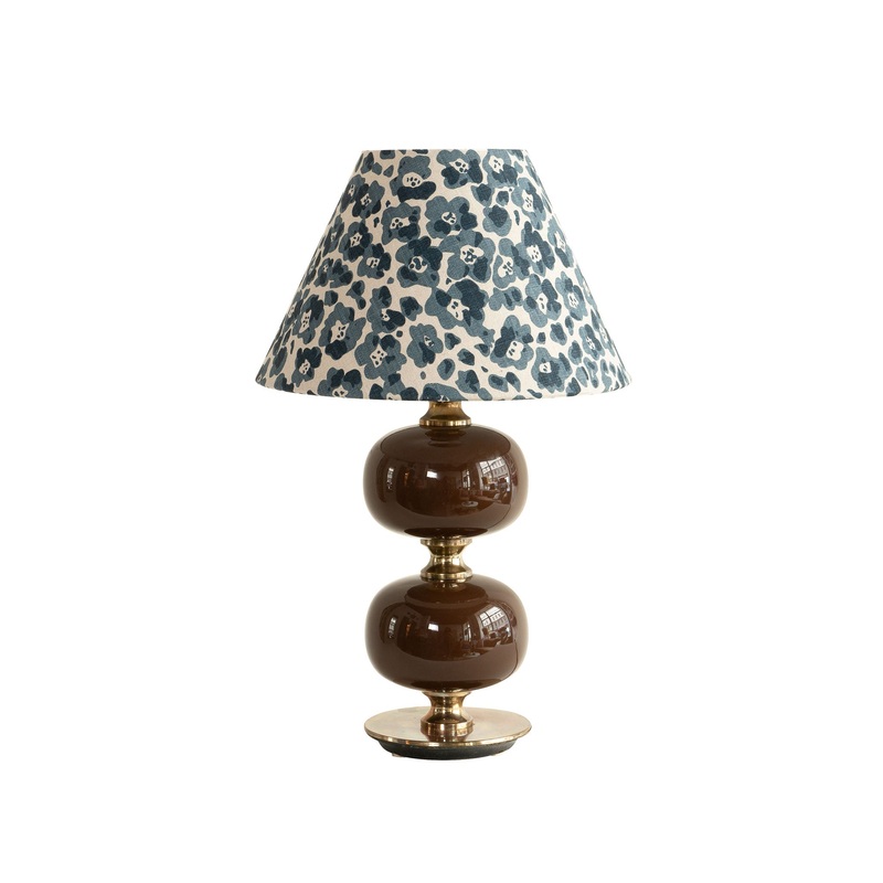 Florence Indigo Lampshade – Medium