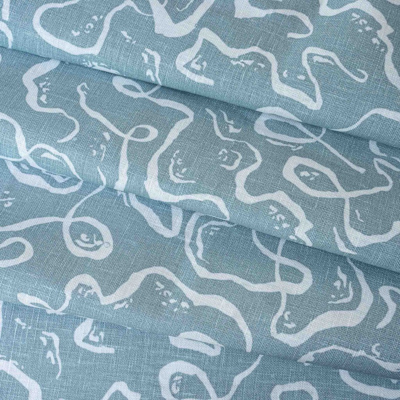 Karin’s Dress Fabric – Dove Blue – Lightweight
