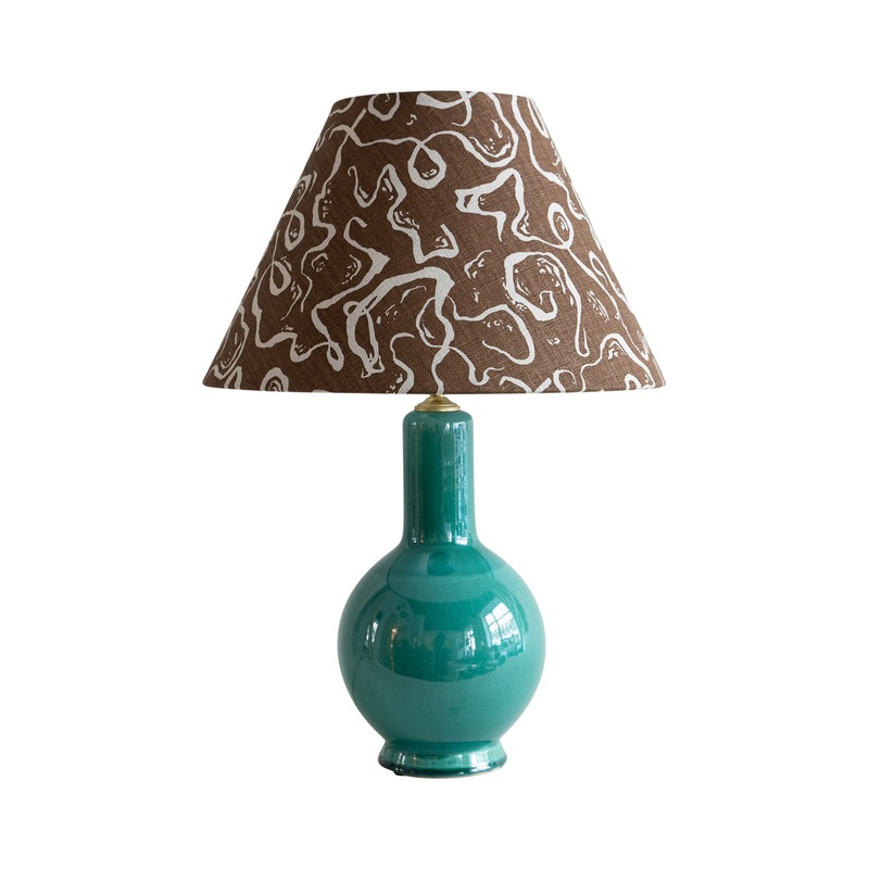 Karin’s Dress Tobacco Lampshade – Medium