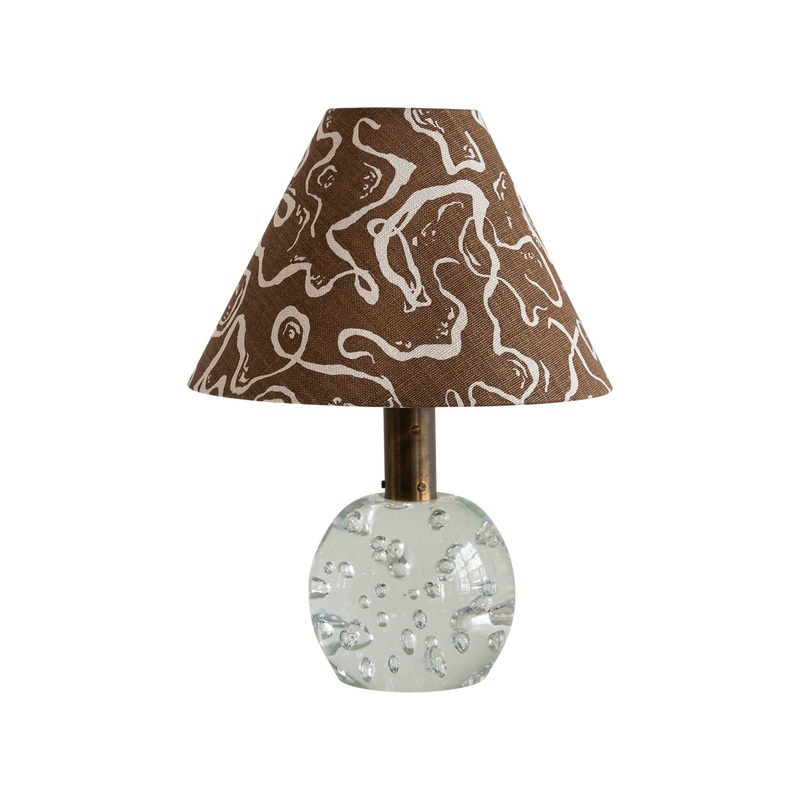 Karin’s Dress Tobacco Lampshade – Small