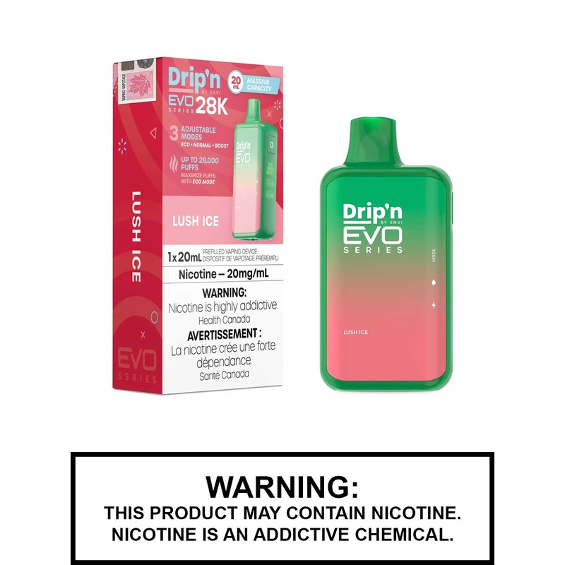 Lush Ice Drip’n EVO 28K Disposable Vape