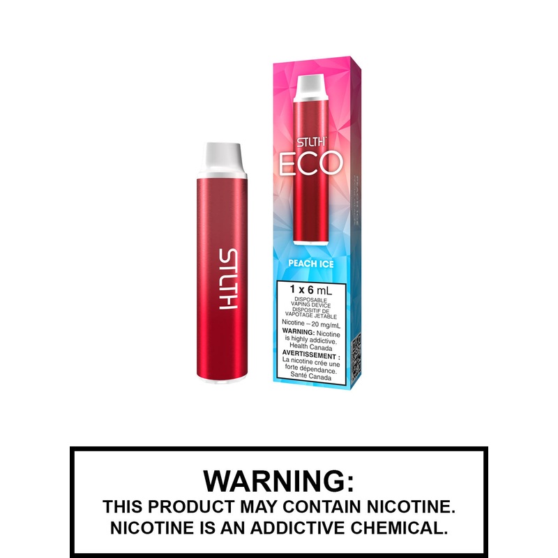 Peach Ice STLTH Eco Disposable Vape