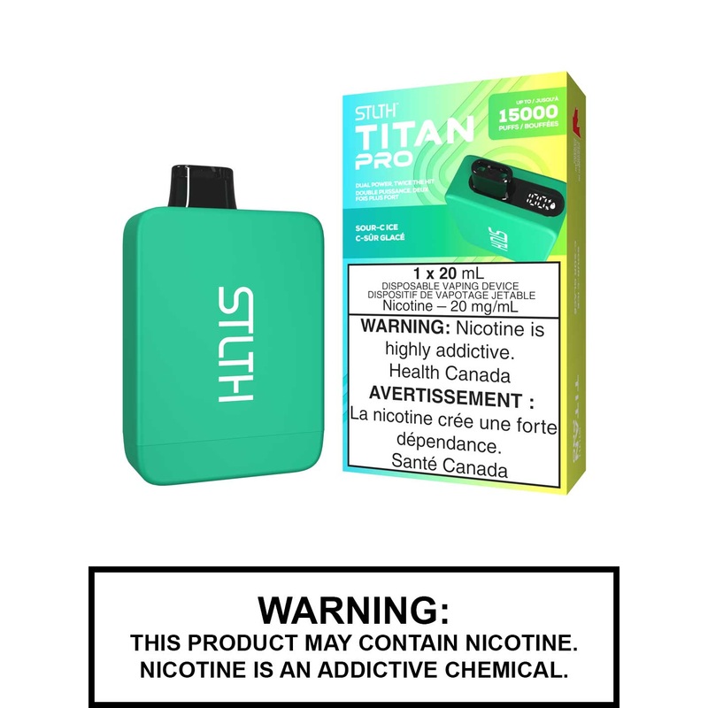 Sour C Ice STLTH Titan Pro Disposable Vape