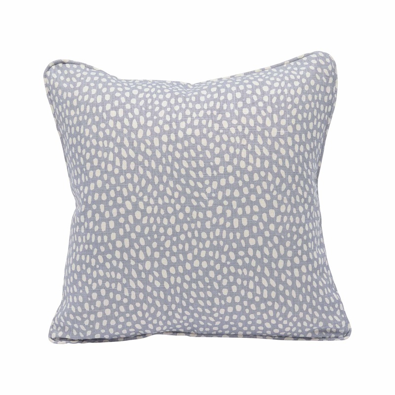 Spotty Dove Blue Cushion Cover – 50x50cm