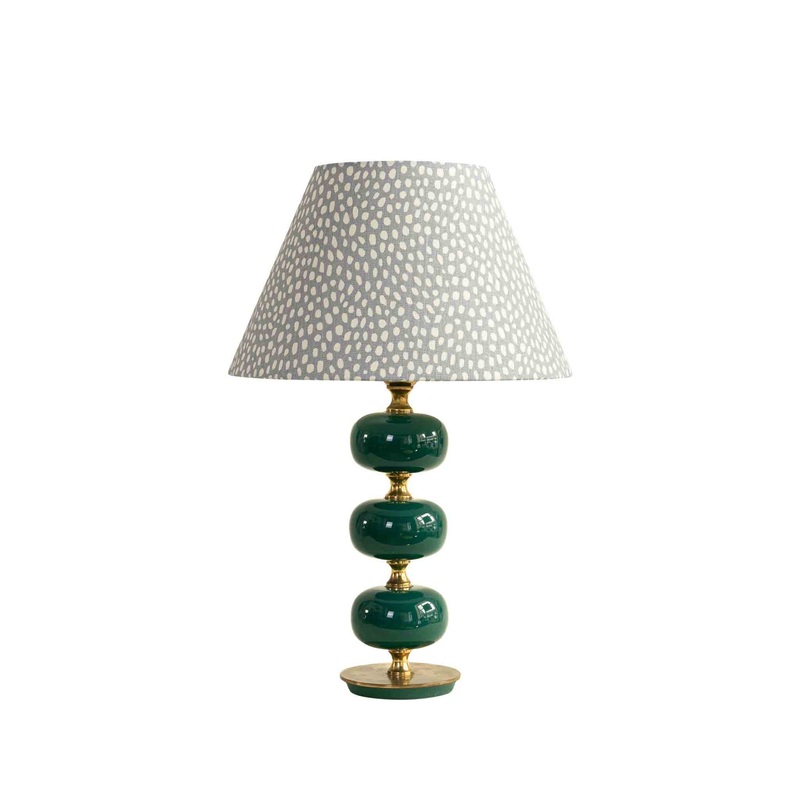 Spotty Dove Blue Lampshade – Large