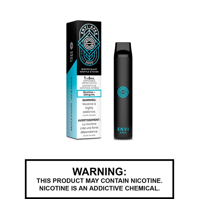 Winter Blast by ENVI Apex Disposable Vapes