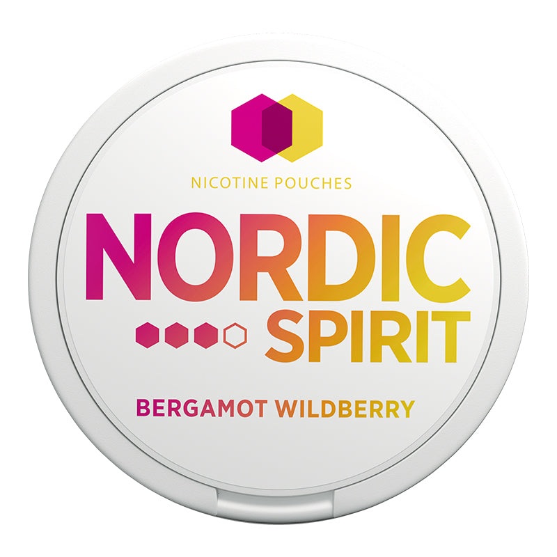 Bergamot and Wildberry Nicotine Pouches by Nordic Spirit