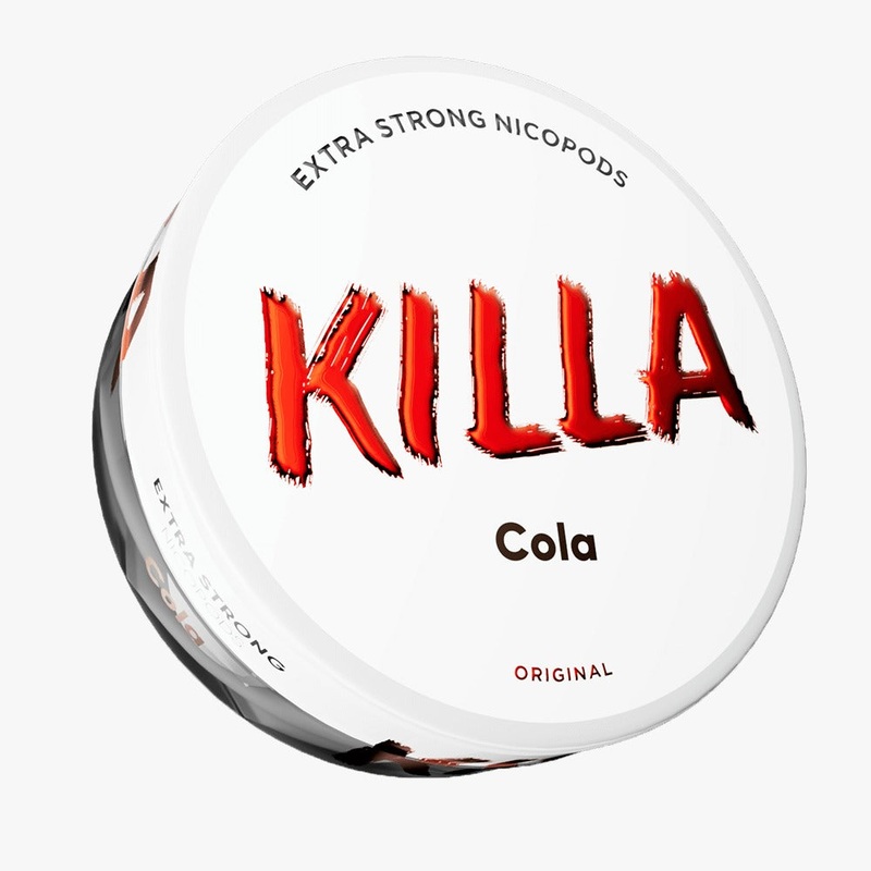 Cola Extreme Nicotine Pouches by Killa