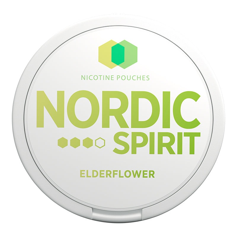 Elderflower Nicotine Pouches by Nordic Spirit